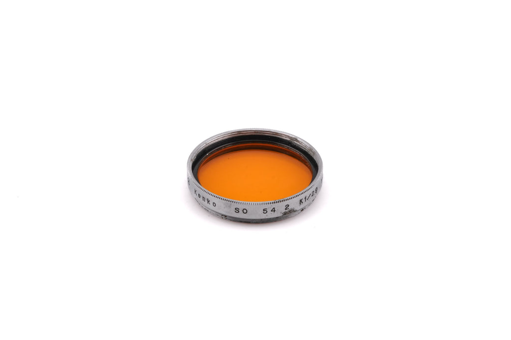 Kenko 27mm Orange Filter SO 54 2 K1/29 YA2