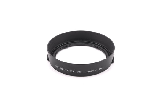 Minolta 49mm Lens Hood (28mm f2, f2.8 & f3.5 MD) - Accessory