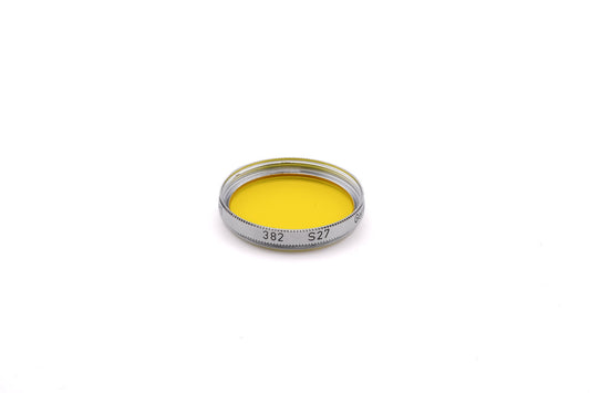 Zeiss Ikon 27mm Yellow Filter G 2X 382 S27 - Accessory