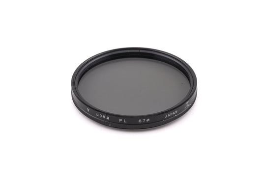Hoya 67mm Circular Polarizing Filter PL - Accessory