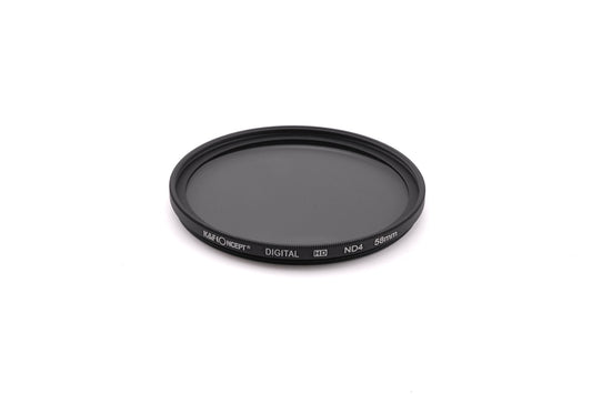 K&F Concept 58mm Neutral Density Filter ND4 Digital HD - Accessory