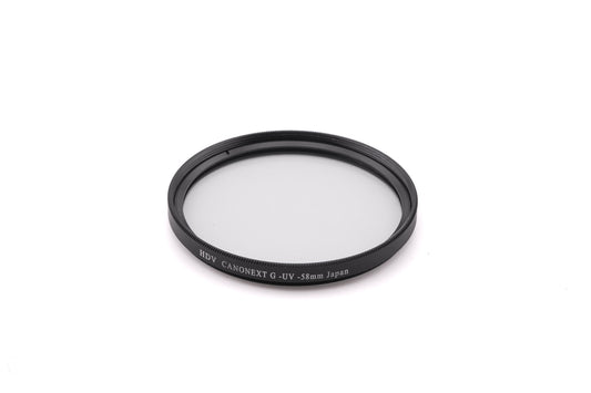 HDV 58mm UV Filter Canonext G -UV - Accessory