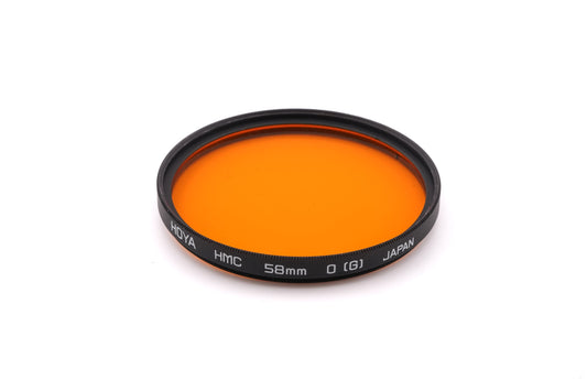 Hoya 58mm Orange Filter O(G) HMC - Accessory