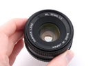 Yashica 50mm f2 ML
