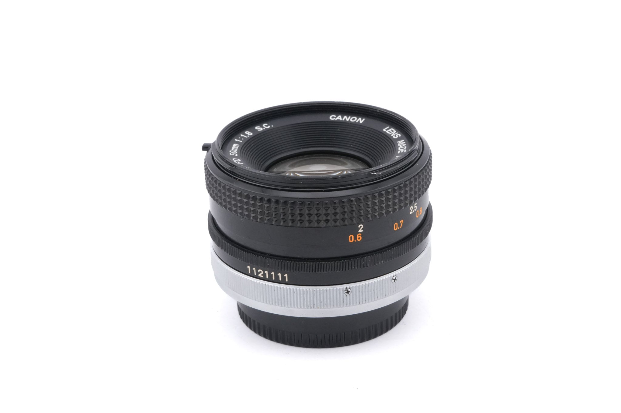 Canon 50mm f1.8 S.C.
