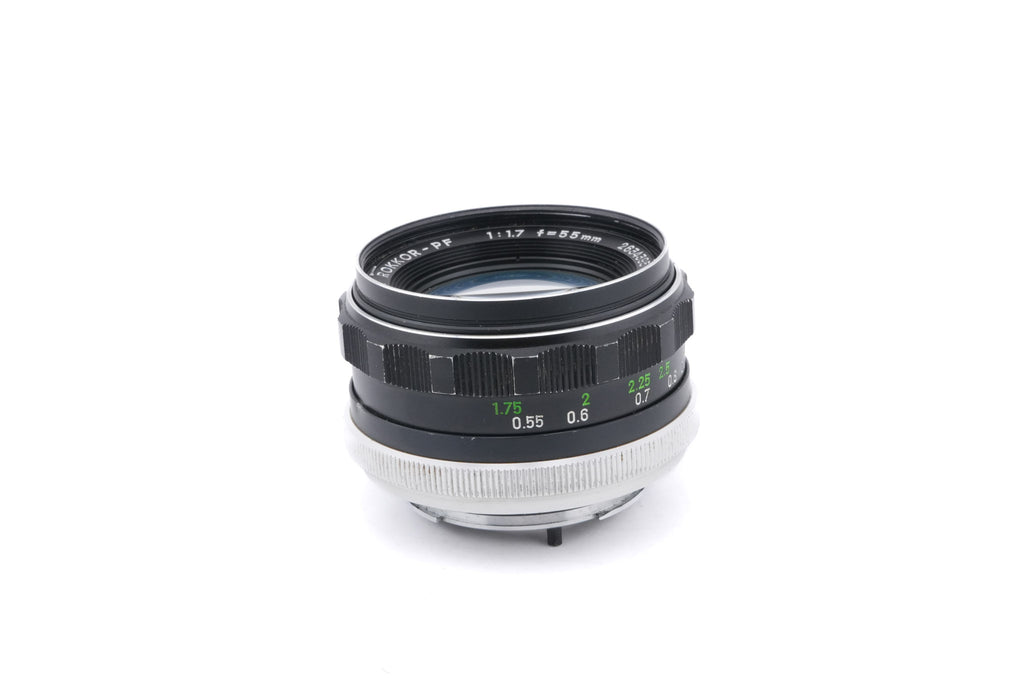 Minolta 55mm f1.7 MC Rokkor-PF