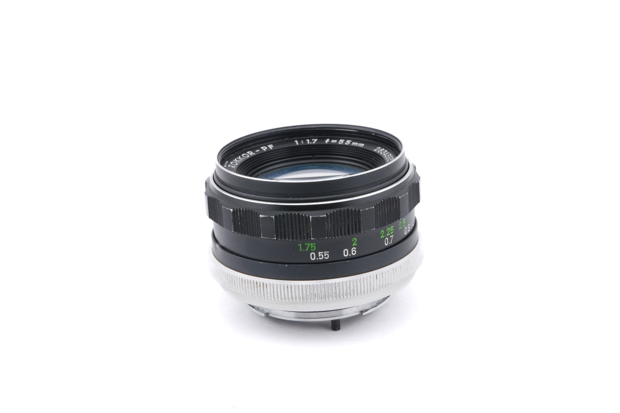 Minolta 55mm f1.7 MC Rokkor-PF