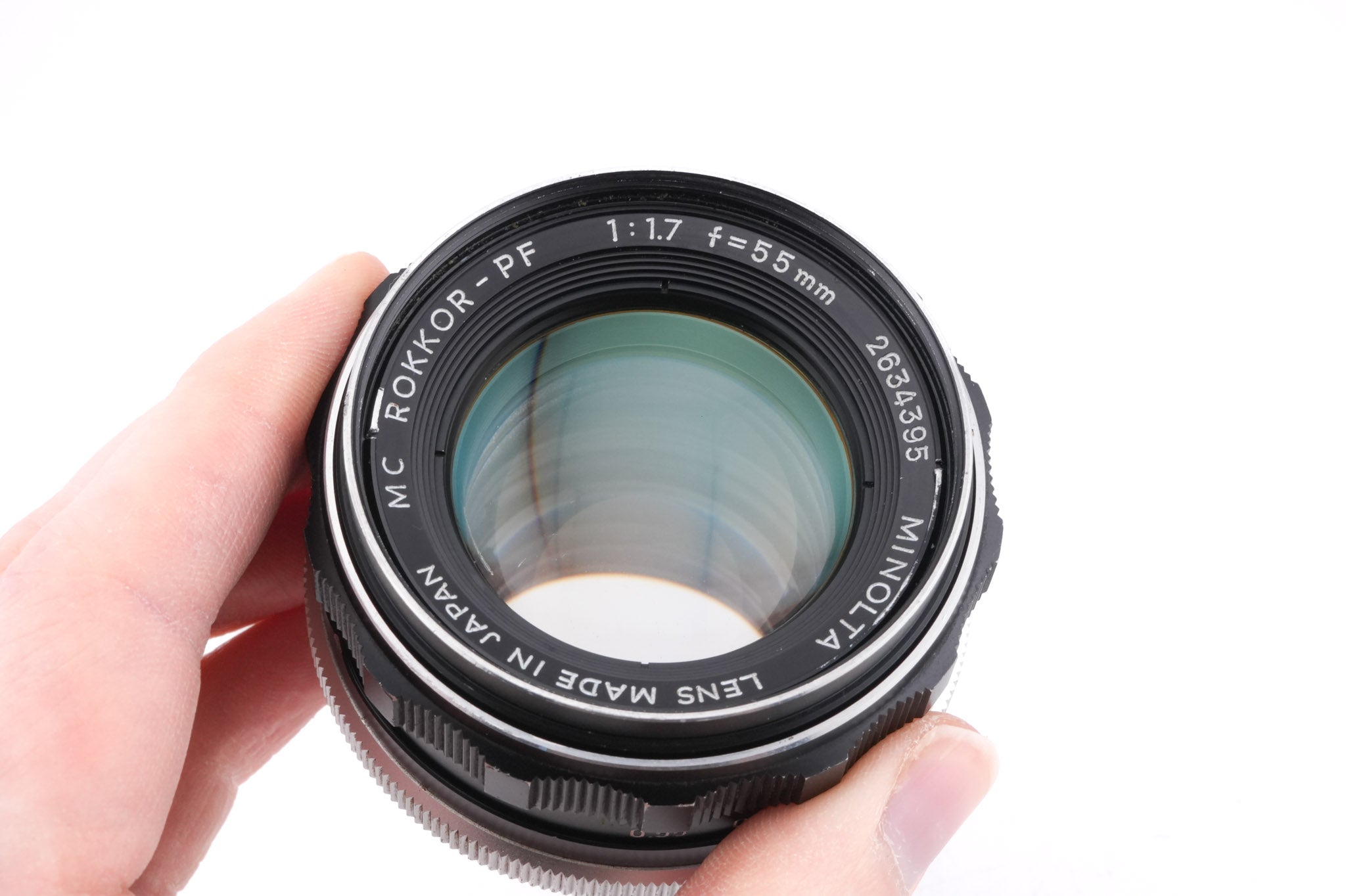 Minolta 55mm f1.7 MC Rokkor-PF