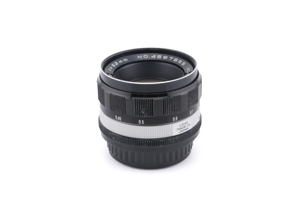 Konica 52mm f1.8 Hexanon