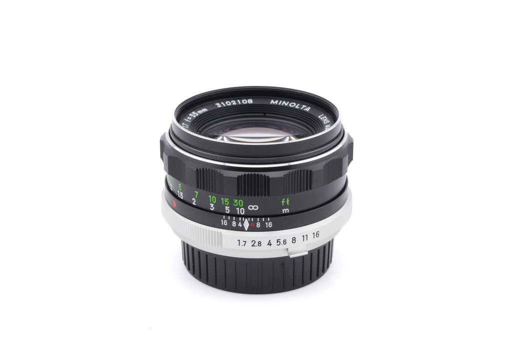 Minolta 55mm f1.7 MC Rokkor-PF