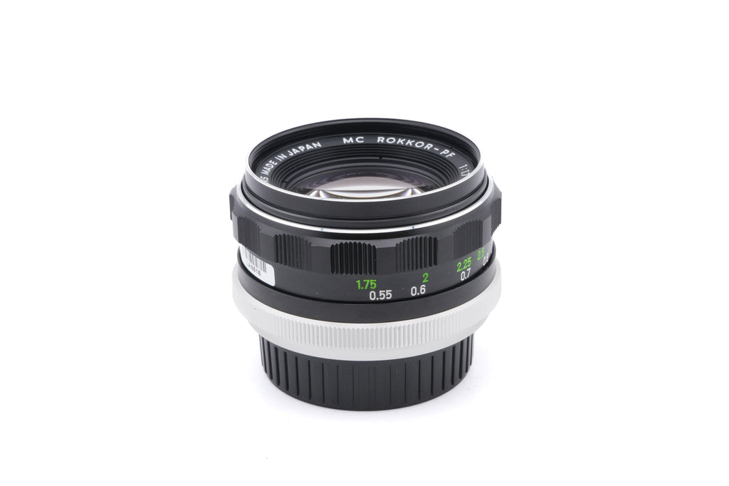 Minolta 55mm f1.7 MC Rokkor-PF