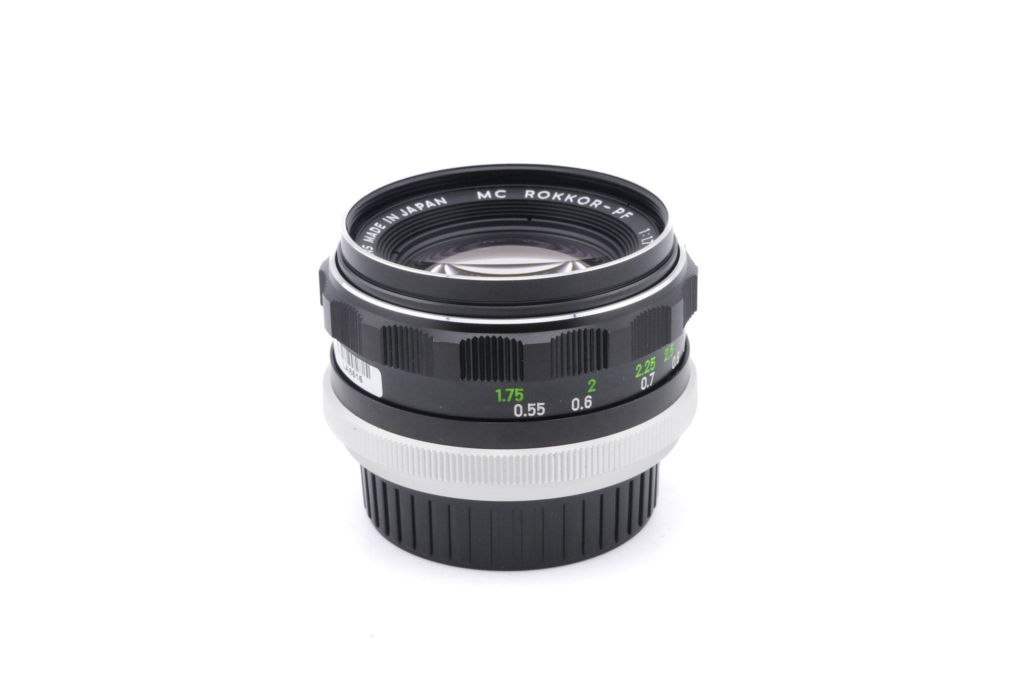 Minolta 55mm f1.7 MC Rokkor-PF
