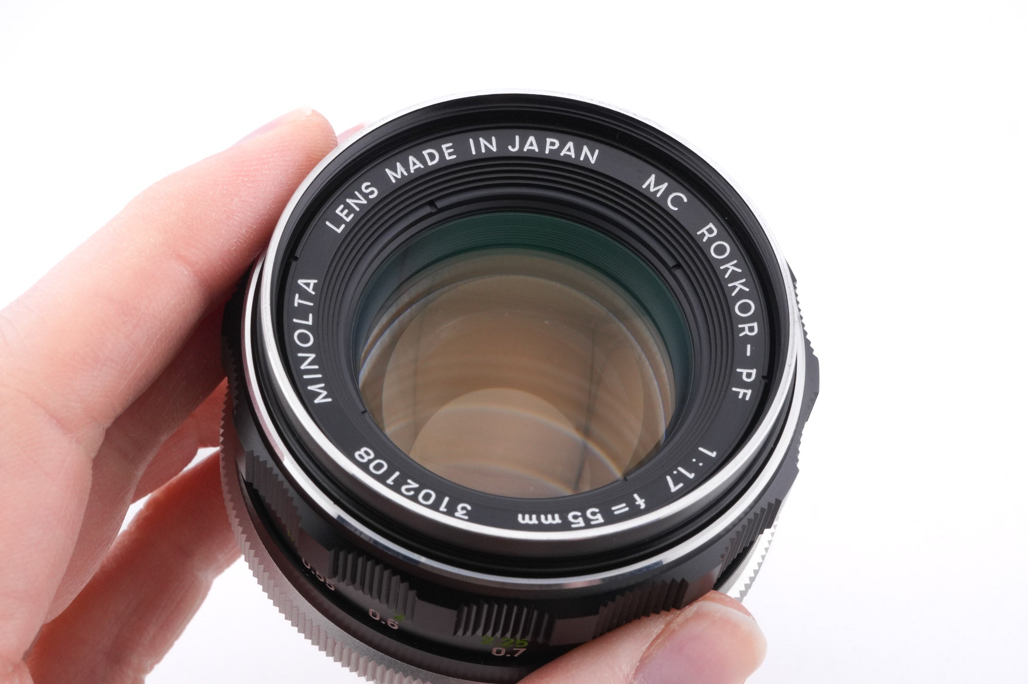 Minolta 55mm f1.7 MC Rokkor-PF
