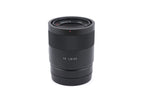 Sony 55mm f1.8 Sonnar T* ZA (SEL55F18Z)
