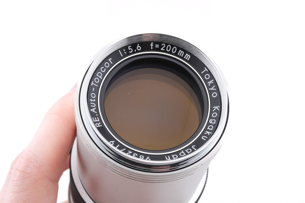 Topcon 200mm f5.6 RE Auto-Topcor