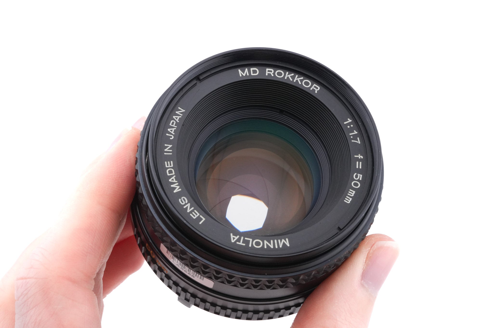 Minolta 50mm f1.7 MD Rokkor