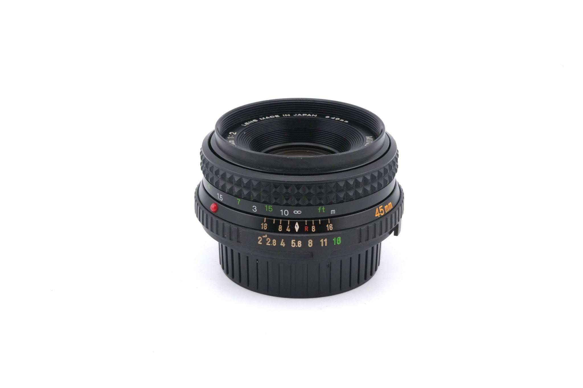 Minolta 45mm f2 MD Rokkor