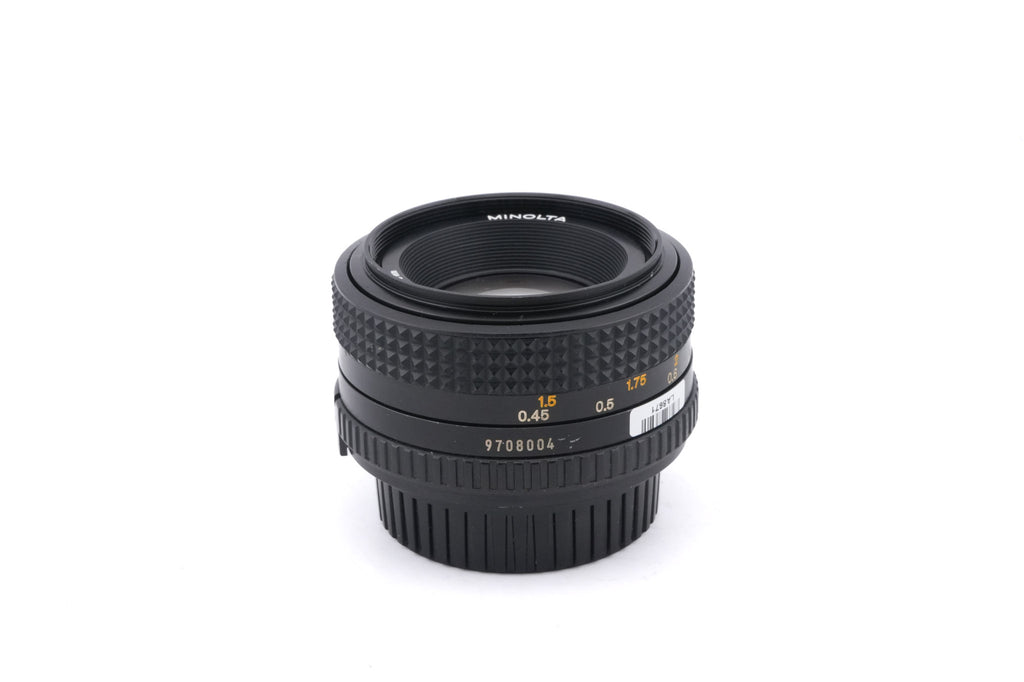 Minolta 50mm f1.7 MD
