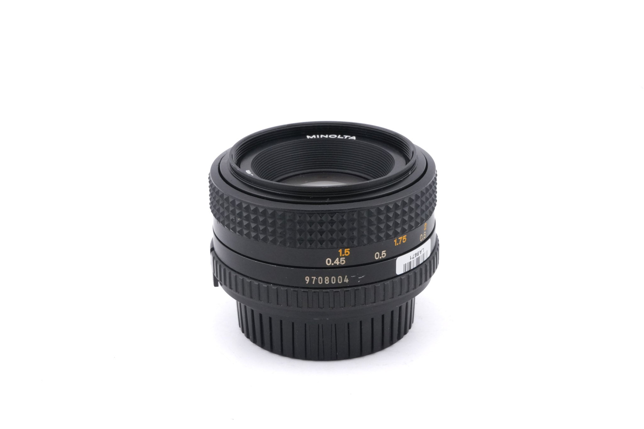 Minolta 50mm f1.7 MD