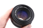 Minolta 50mm f1.7 MD