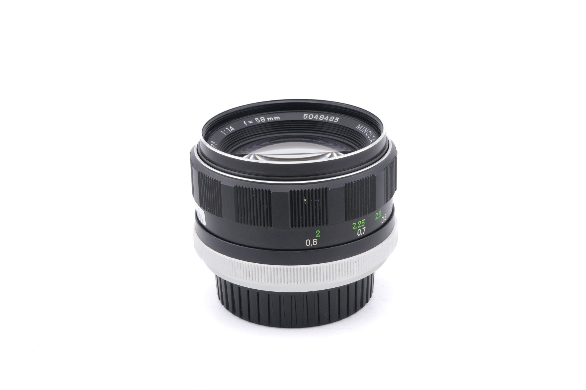 Minolta 58mm f1.4 MC Rokkor-PF