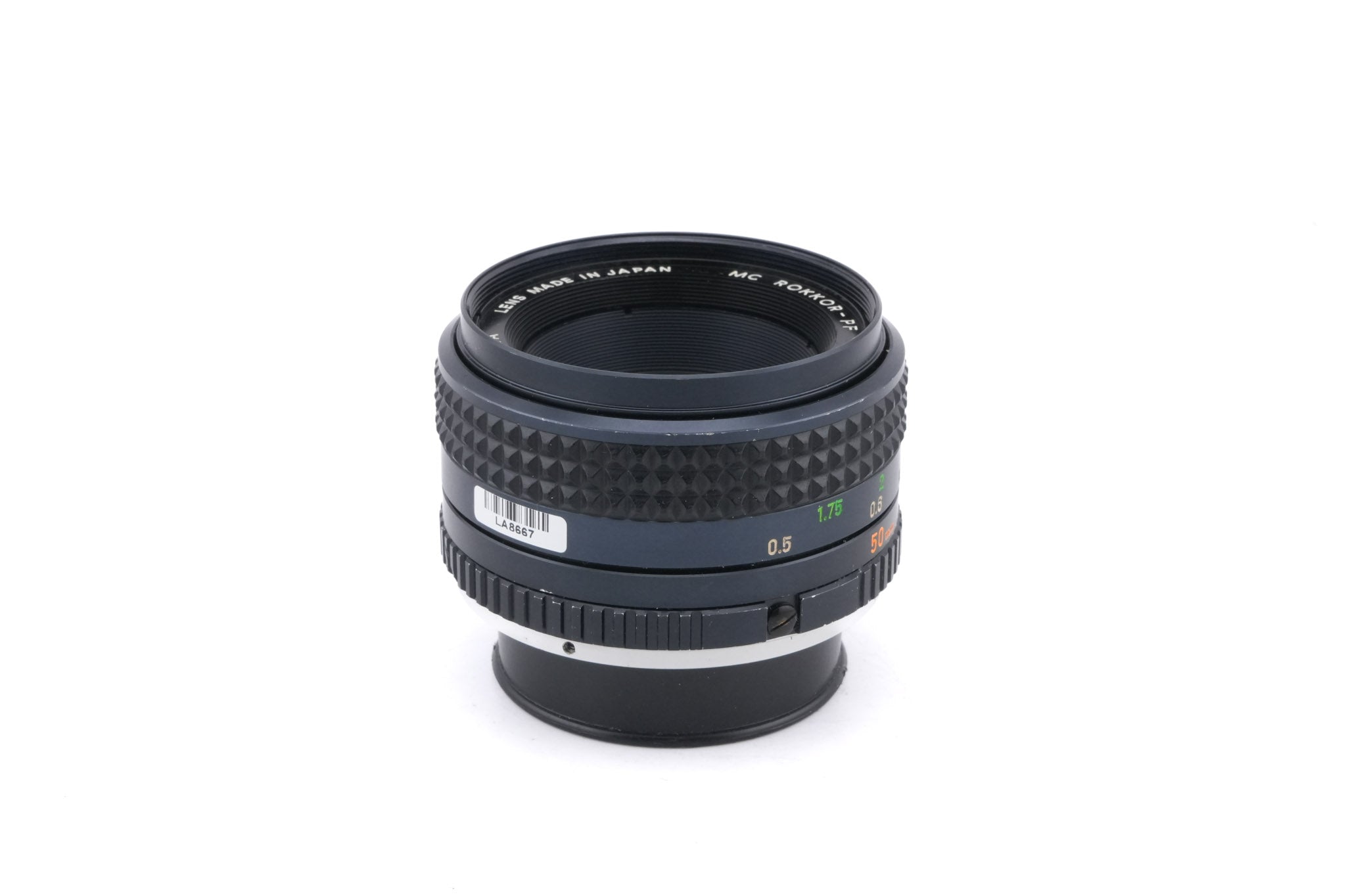 Minolta 50mm f1.7 MC Rokkor-PF
