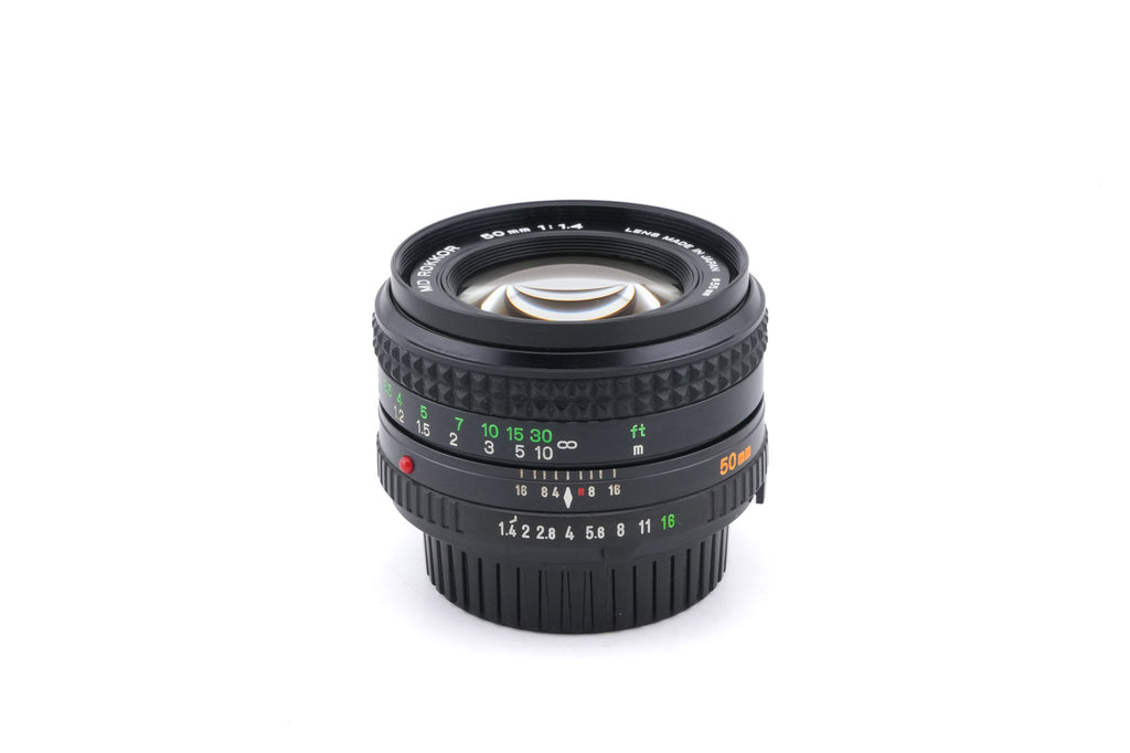 Minolta 50mm f1.4 MD Rokkor