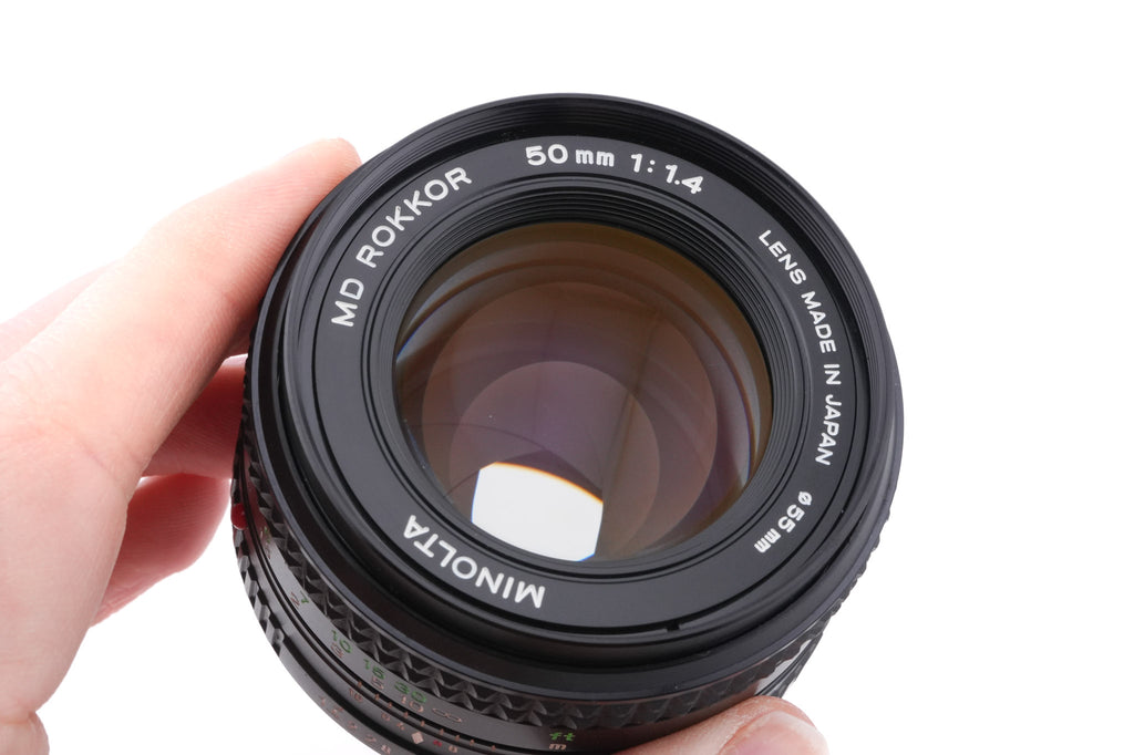 Minolta 50mm f1.4 MD Rokkor