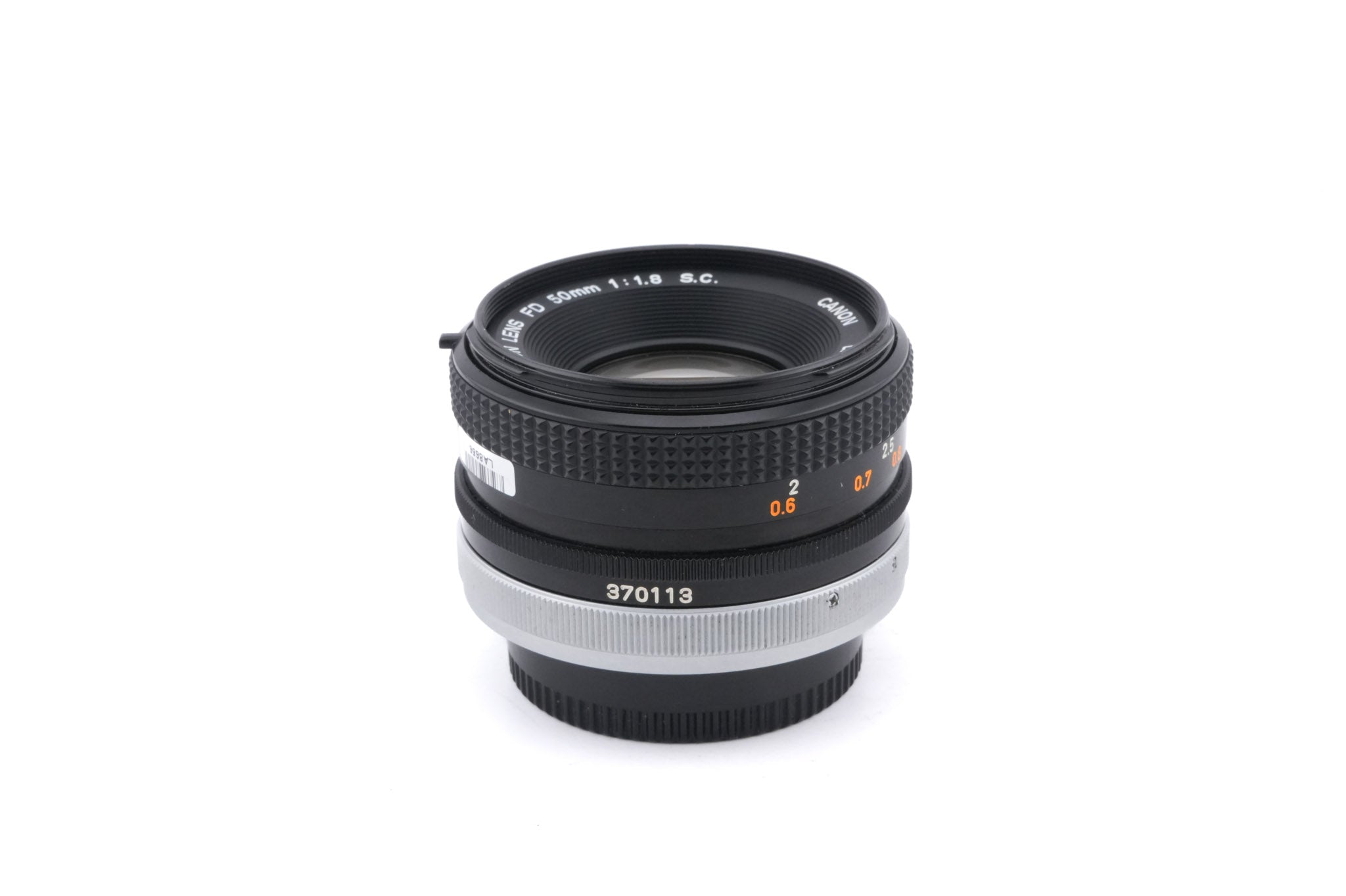 Canon 50mm f1.8 S.C.