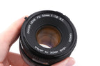 Canon 50mm f1.8 S.C.