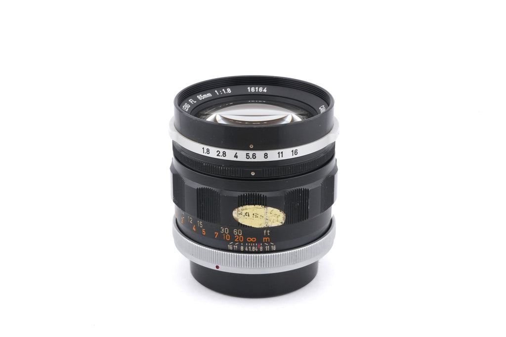 Canon 85mm f1.8 FL
