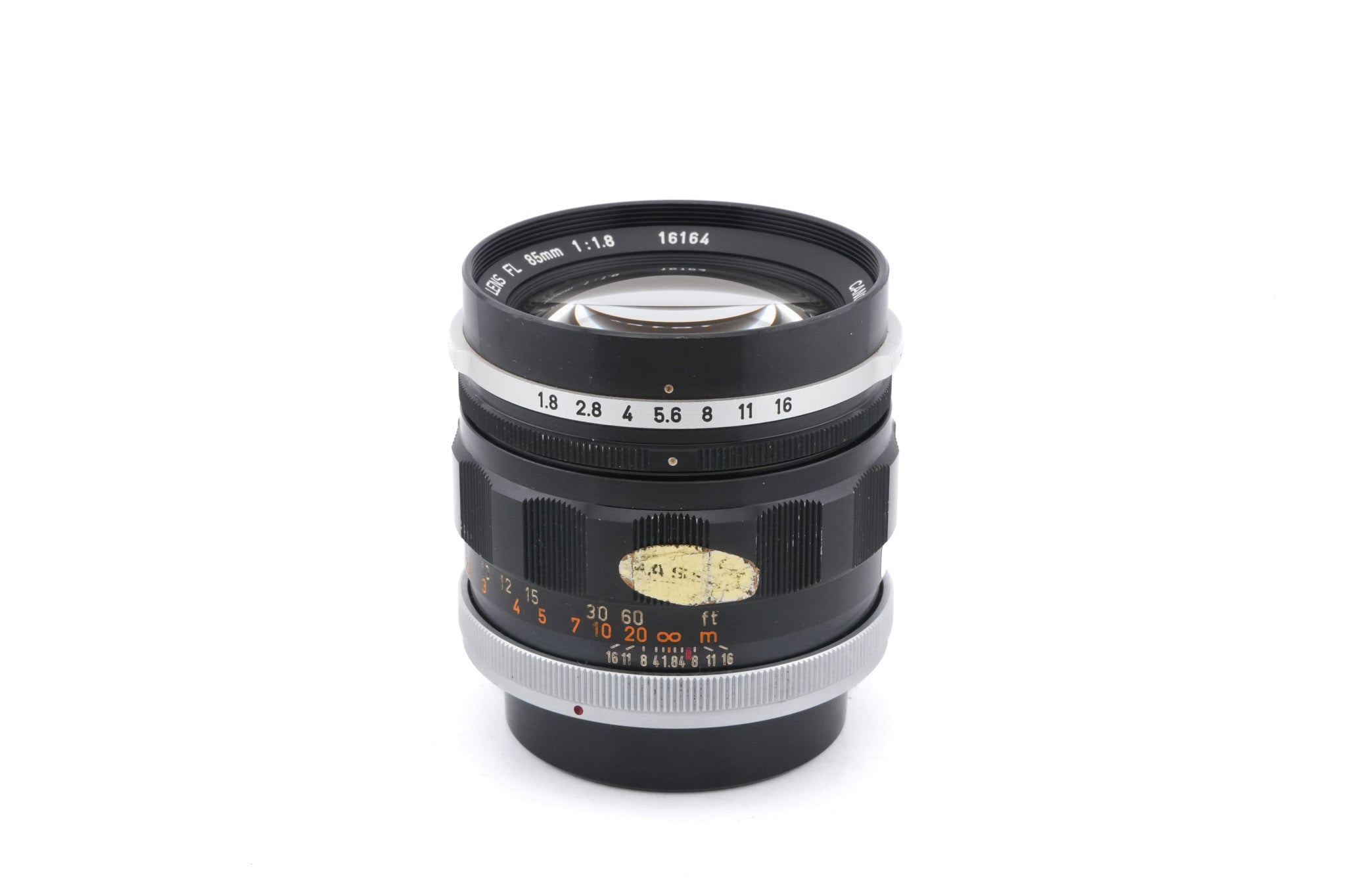 Canon 85mm f1.8 FL