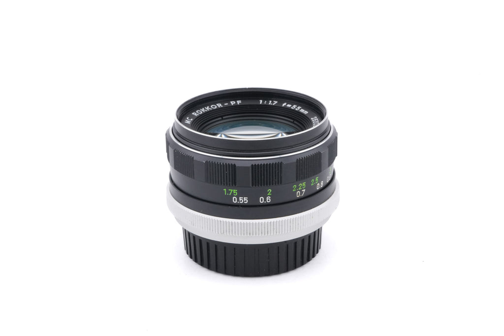 Minolta 55mm f1.7 MC Rokkor-PF