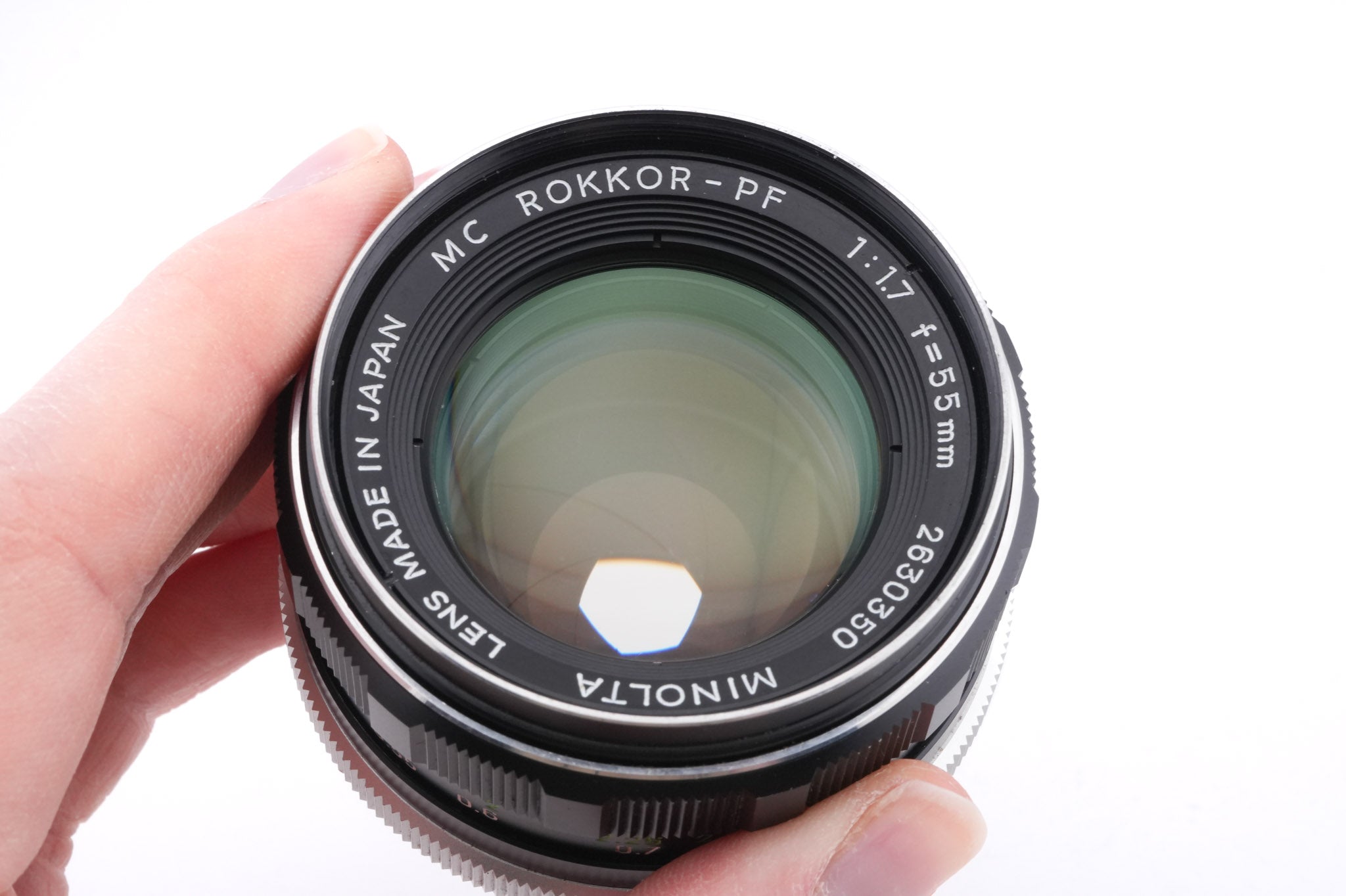 Minolta 55mm f1.7 MC Rokkor-PF