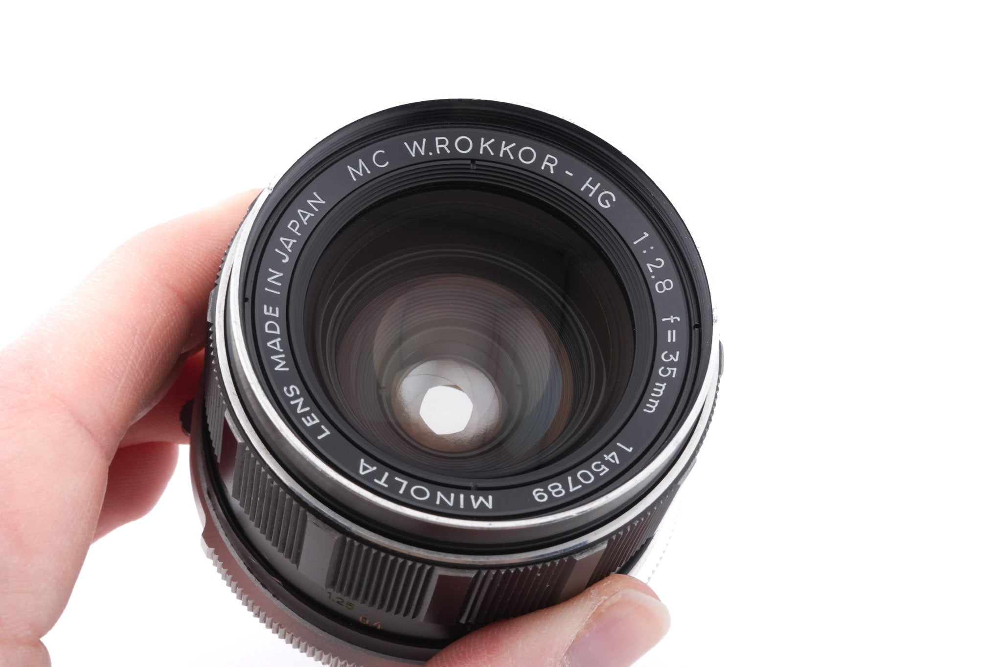 Minolta 35mm f2.8 MC W.Rokkor-HG