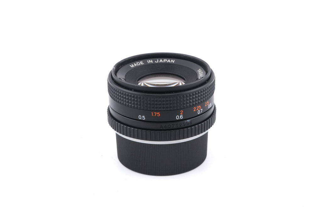 Yashica 50mm f1.9 ML