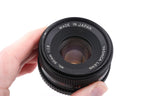 Yashica 50mm f1.9 ML
