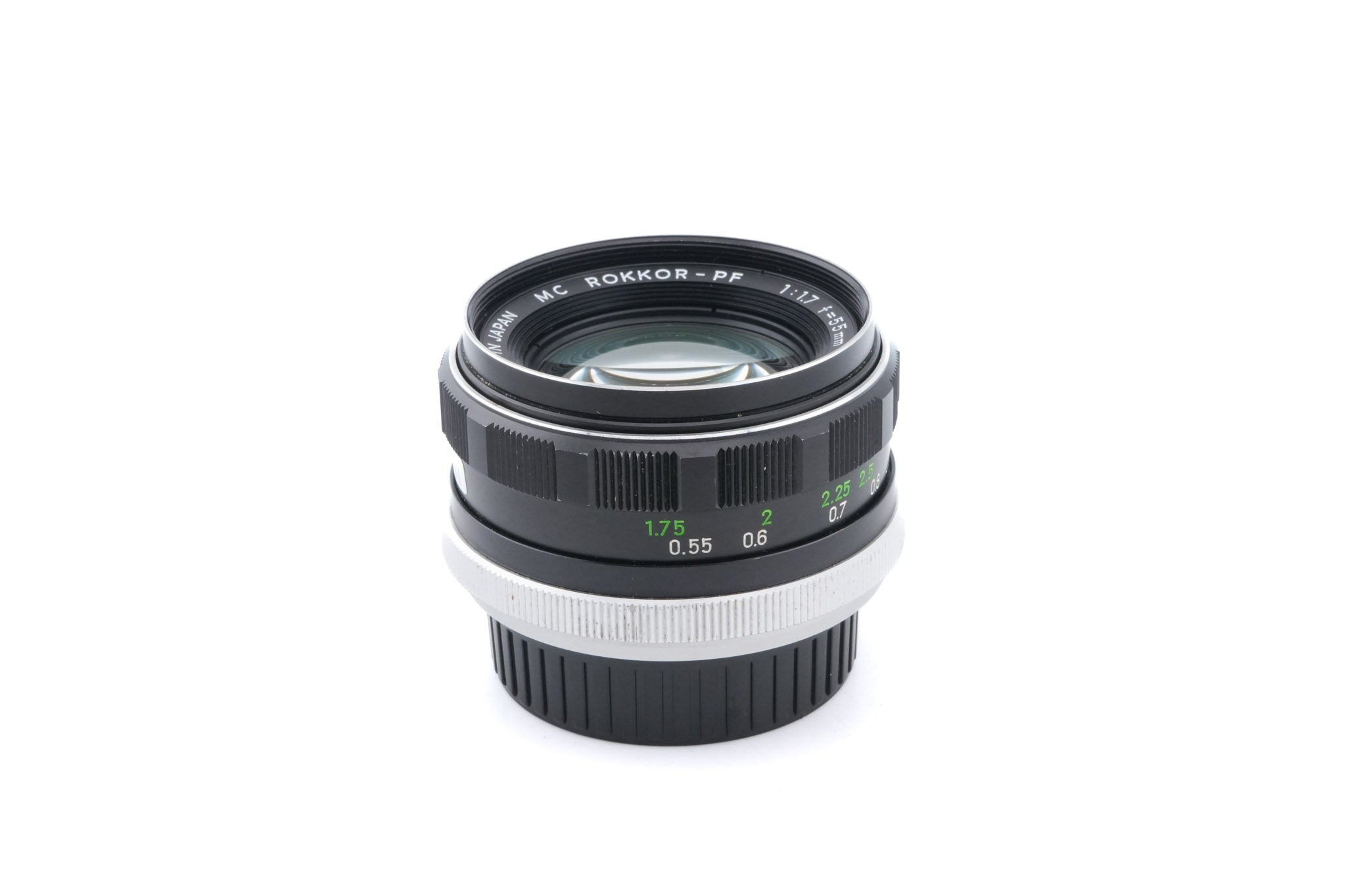 Minolta 55mm f1.7 MC Rokkor-PF