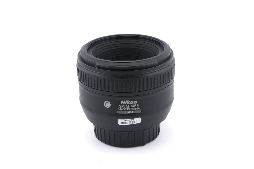 Nikon 50mm f1.4 AF-S Nikkor G