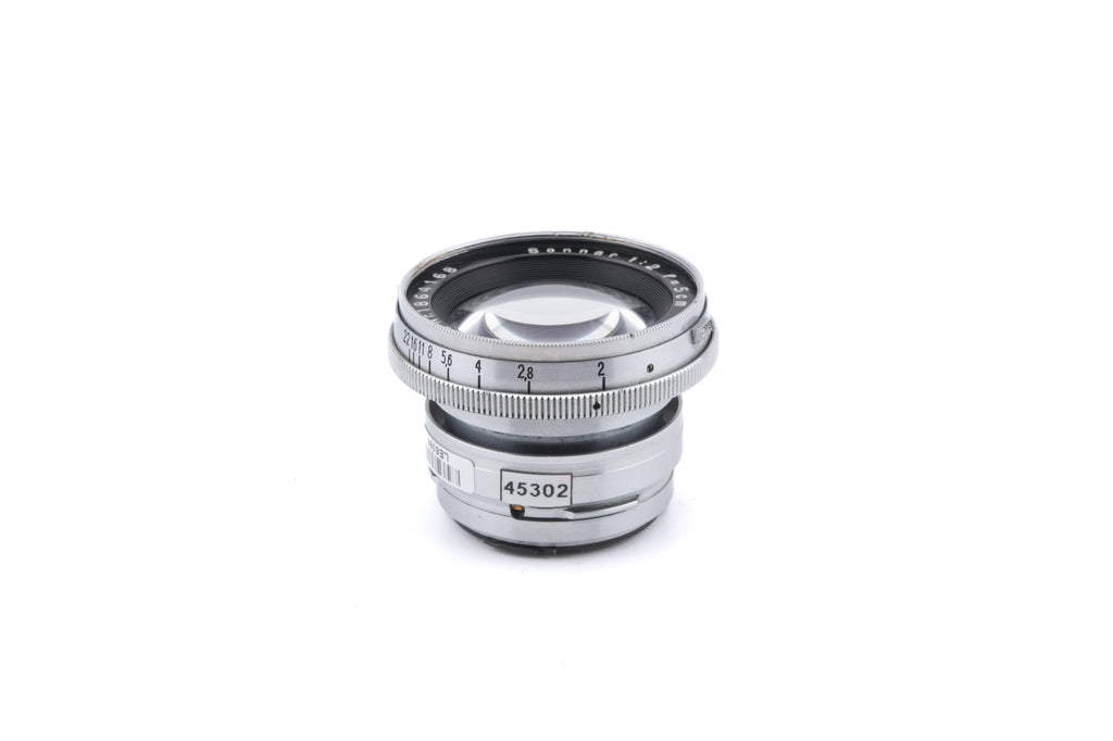 Carl Zeiss 50mm f2 Jena Sonnar
