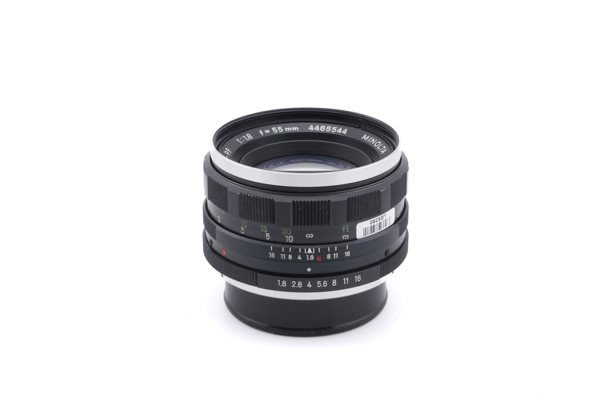 Minolta 55mm f1.8 Auto Rokkor-PF