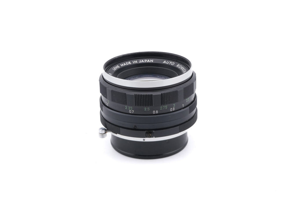 Minolta 55mm f1.8 Auto Rokkor-PF