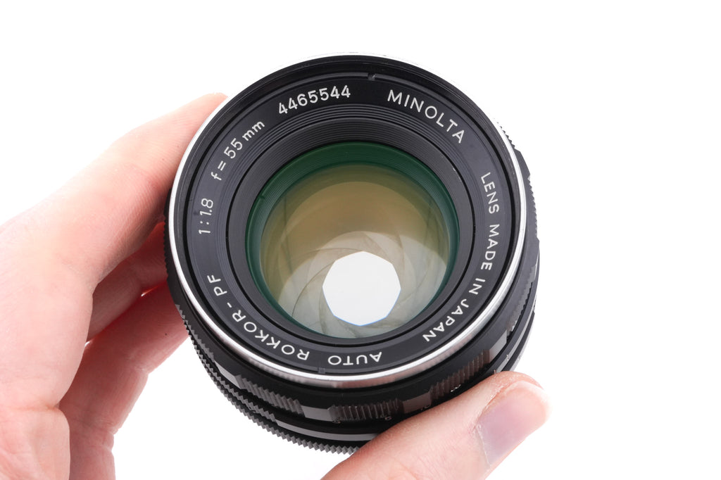 Minolta 55mm f1.8 Auto Rokkor-PF