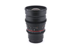 Samyang 24mm T1.5 ED AS IF UMC II