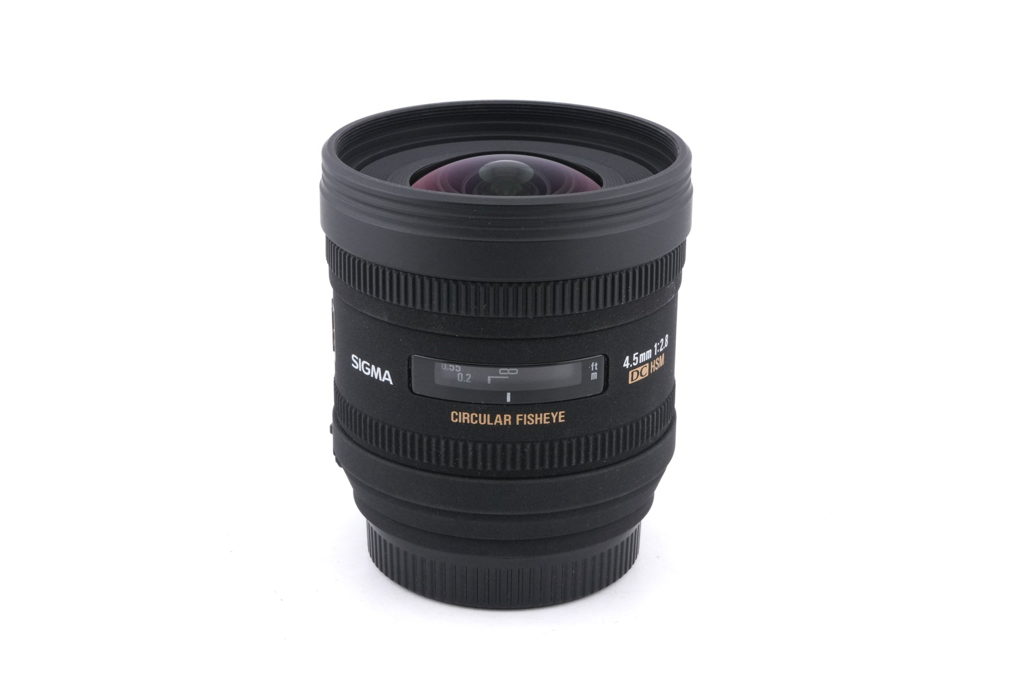 Sigma 4.5mm f2.8 EX DC HSM