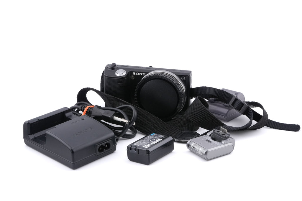 Sony NEX-5 + HVL-F7S Flash