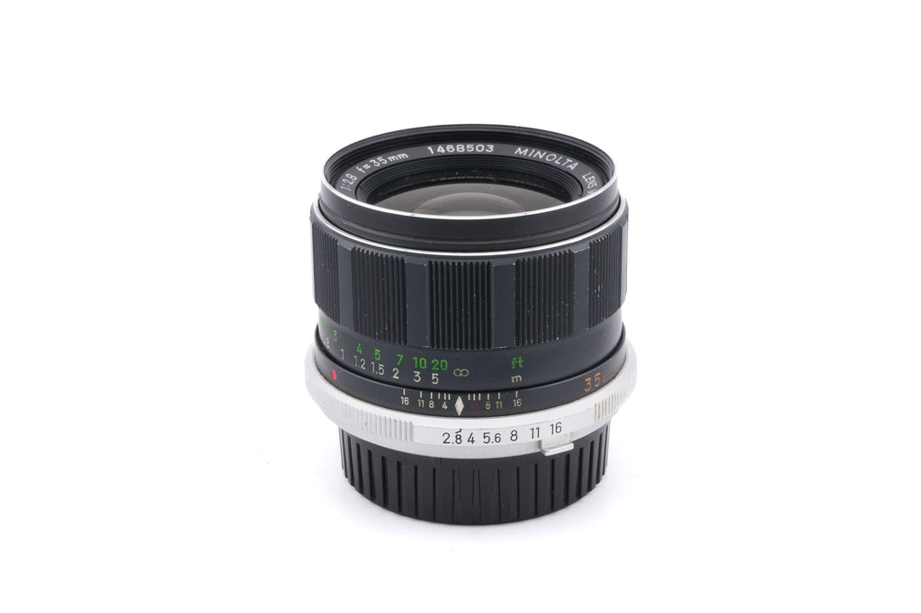 Minolta 35mm f2.8 MC W.Rokkor-HG