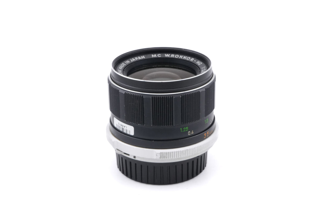 Minolta 35mm f2.8 MC W.Rokkor-HG