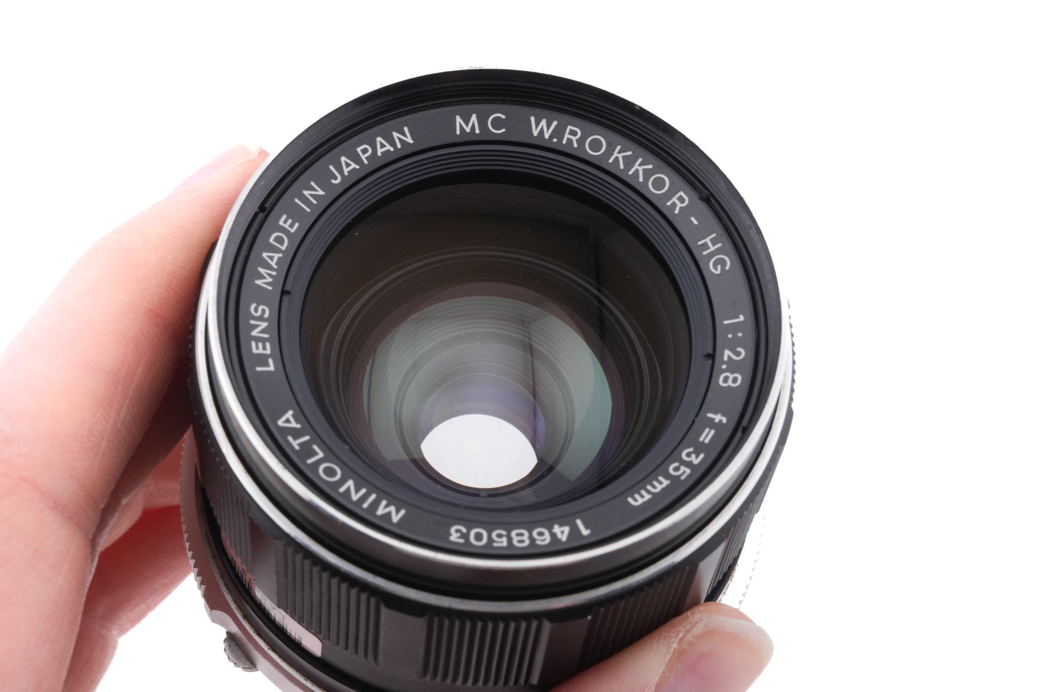 Minolta 35mm f2.8 MC W.Rokkor-HG