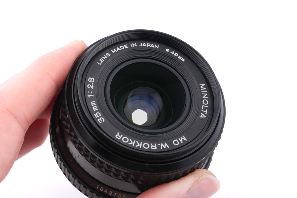 Minolta 35mm f2.8 MD W.Rokkor (New)